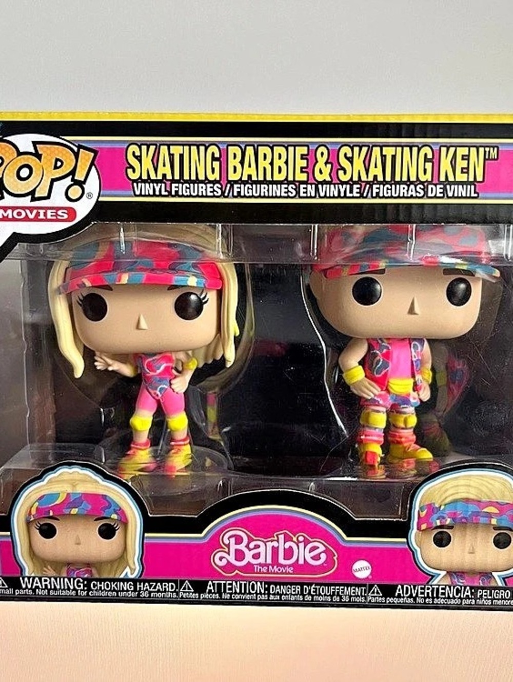 Funko Pop! Movies Barbie Skating Barbie & Skating Ken 2-Pack Barbie Skating